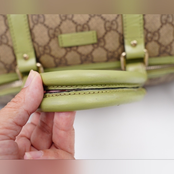 AV54❤️ GUCCI GG Plus Monogram Joy Boston - Picture 9 of 13